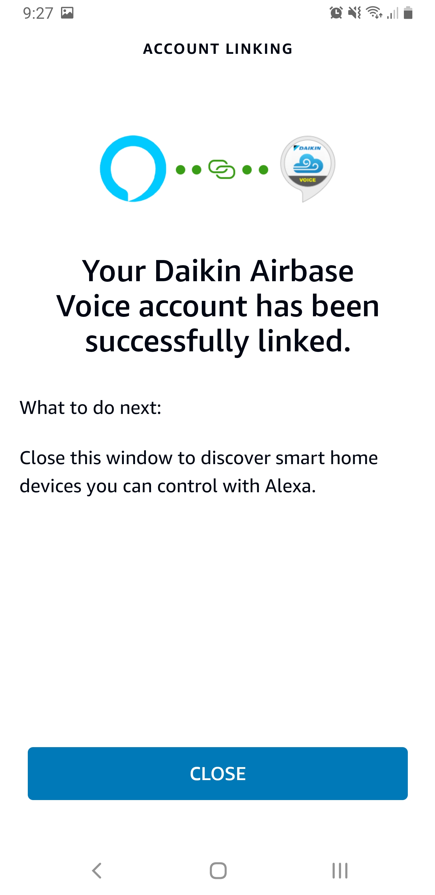 Alexa discount daikin controller